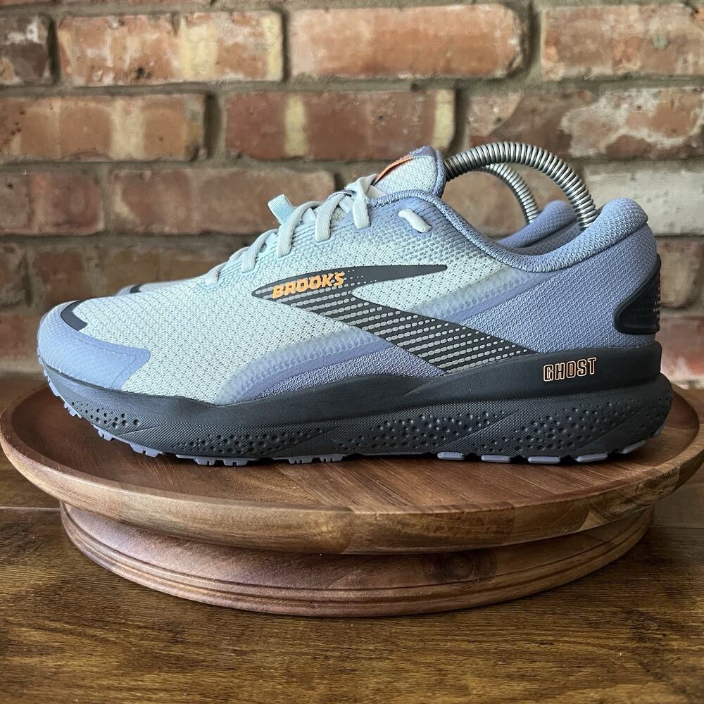 Brooks Ghost 16 Weatherized Blue Neutral Cushion Running Men's 8 Shoes Sneakers